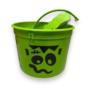 2023 McDonalds Boo Bucket Green Monster Retro Halloween